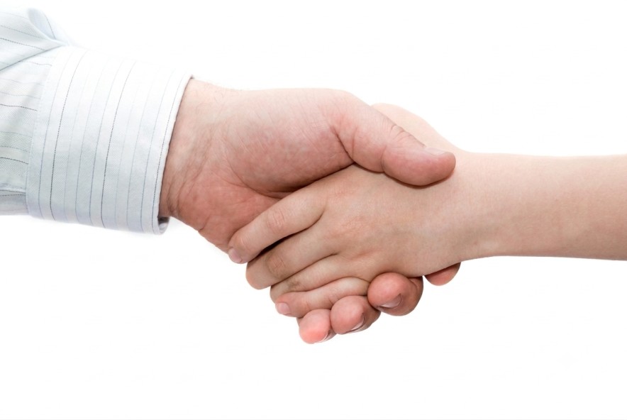 Father and Child Holding Hands - A Promise Kept